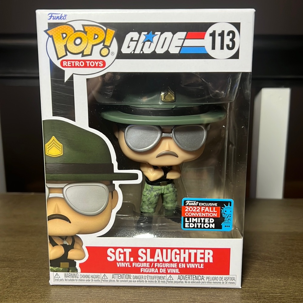 Funko POP! G.I. Joe, Sgt. Slaughter 113